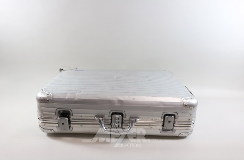 4 Alu.-Reisekoffer, RIMOWA + MÄDLER