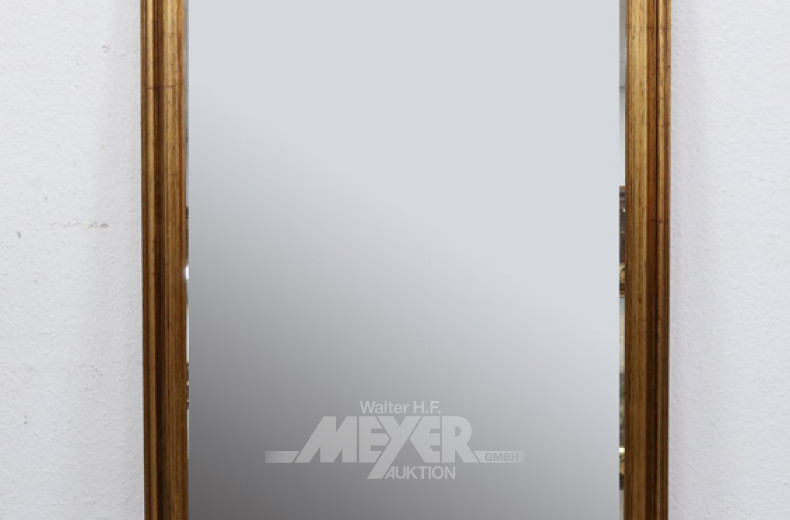 fac. Ankleidespiegel, ca. 130 x 68 cm,