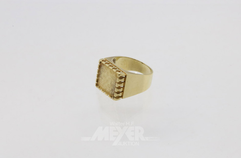 Herrenring, 585er GG, Ringgröße: 63/64