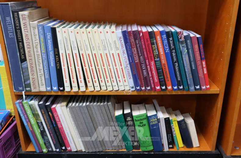 gr. Posten versch. Bücher und Bildbände