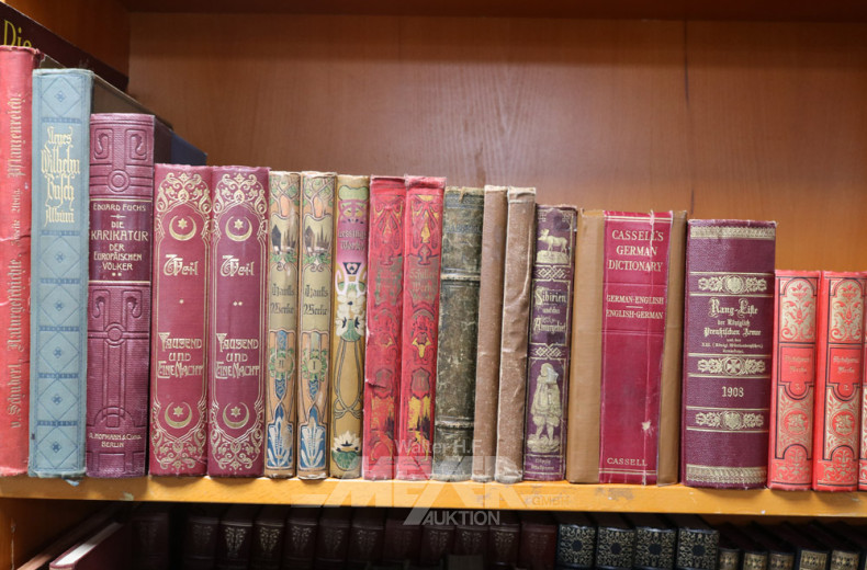 gr. Posten versch. Bücher und Bildbände