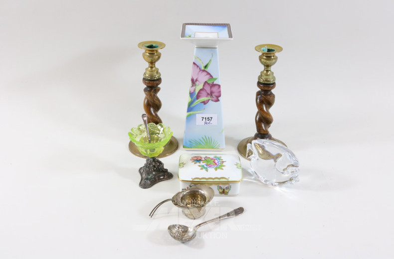 Posten versch. Dekorationsgegenstände: