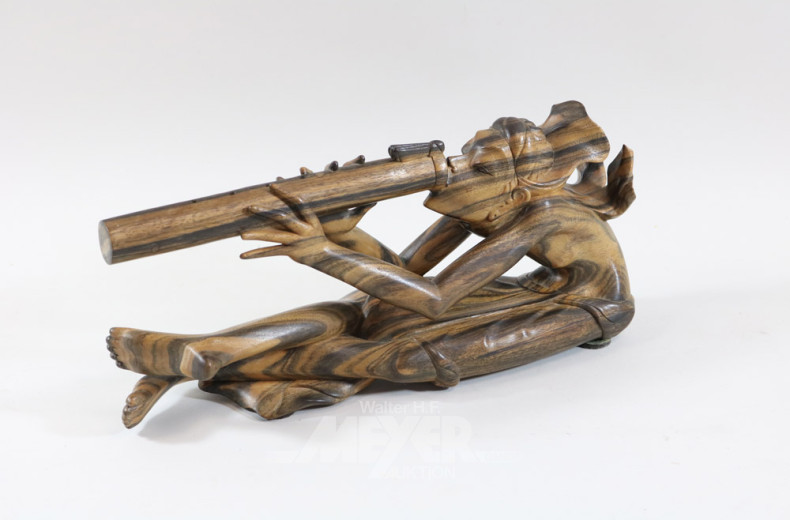 Palisander-Holzschnitzfigur