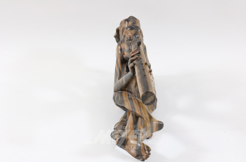 Palisander-Holzschnitzfigur