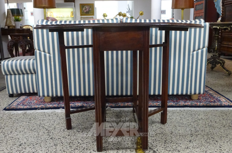Gateleg-Table, Mahagoni,