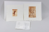 2 Radierungen ''Hermes'' 30760 u. 60/60