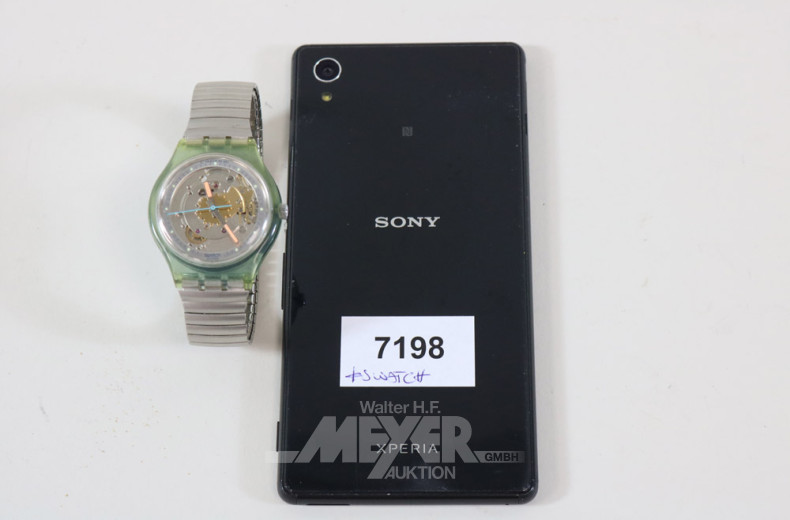 Smartphone SONY xperia, schwarz