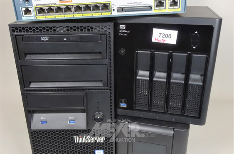 Posten Netzwerktechnik bestehend aus: