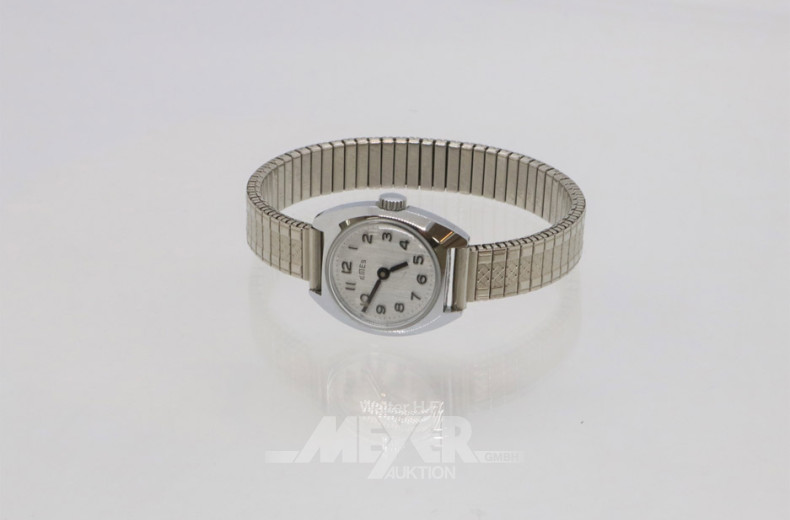 7 Armbanduhren und 1 Posten Münzen