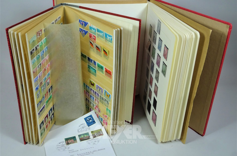 2 Briefmarkenalben