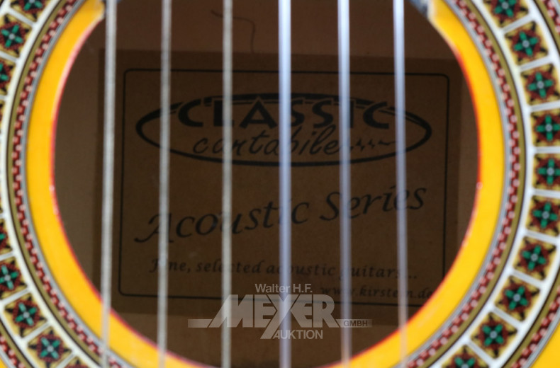 Akustik-Gitarre CLASSIC CONTABILE,