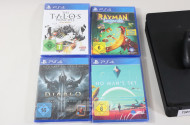 Playstation 4 SONY, inkl. 4 Spiele u.