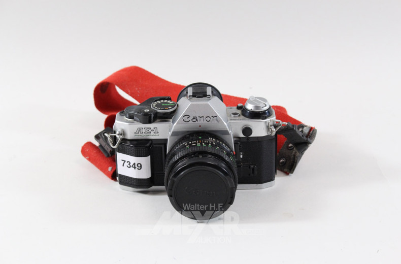 Kamera CANON, AE-1, inkl. Gurt
