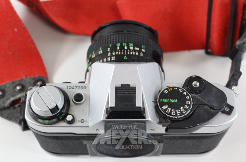 Kamera CANON, AE-1, inkl. Gurt