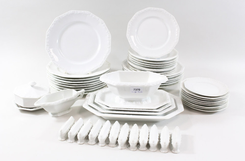 div. Teile Porzellanservice