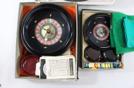 3 Roulette-Spiele (versch. Größen)