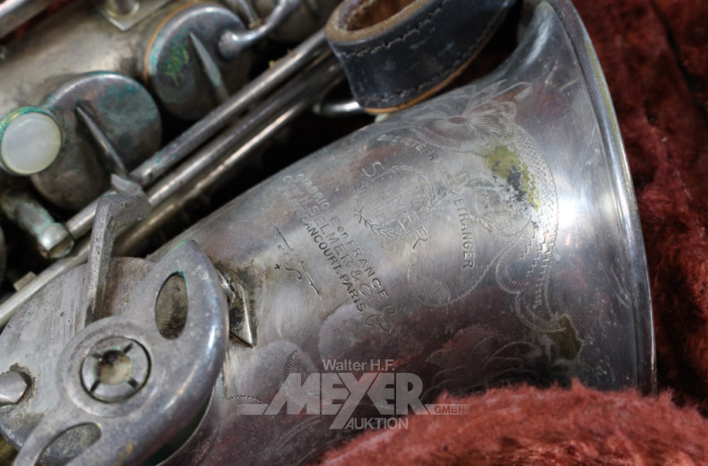 Alt-Saxophon HENRI SELMER, Paris,