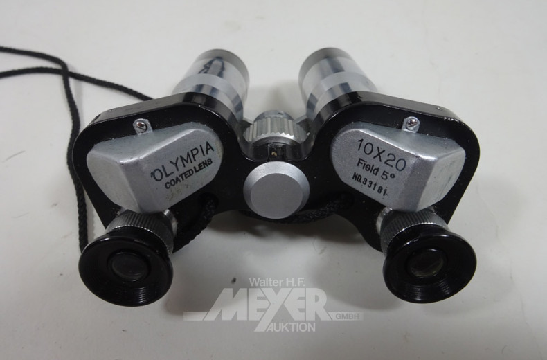 2 Ferngläser OLYMPIA u. CATEYE