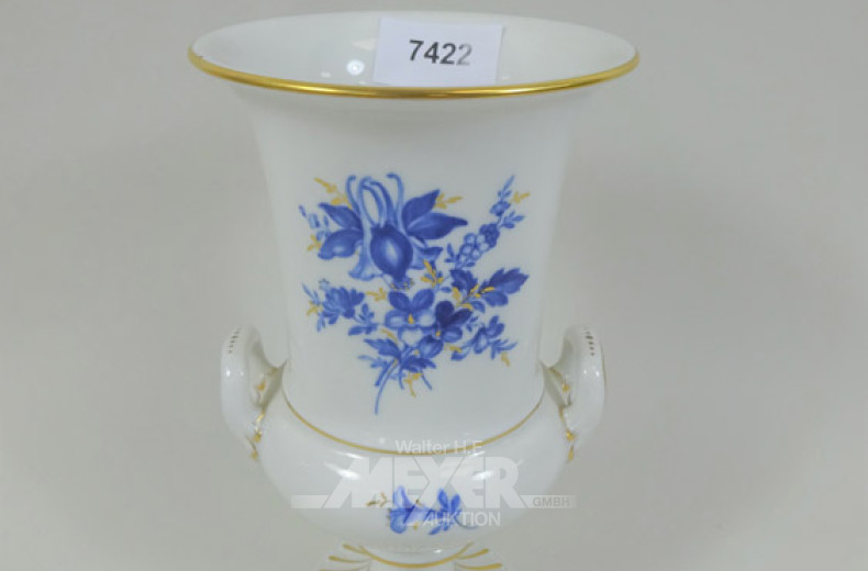 Amphoren-Vase MEISSEN, ca. 20 cm