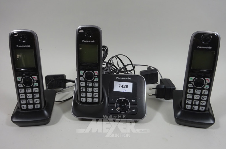 Schnurlos-Festnetz-Telefon-Set PANASONIC