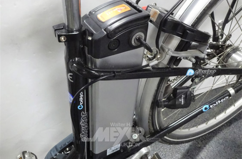 E-Bike CITYSTAR, 28'', mit Ladegerät u.