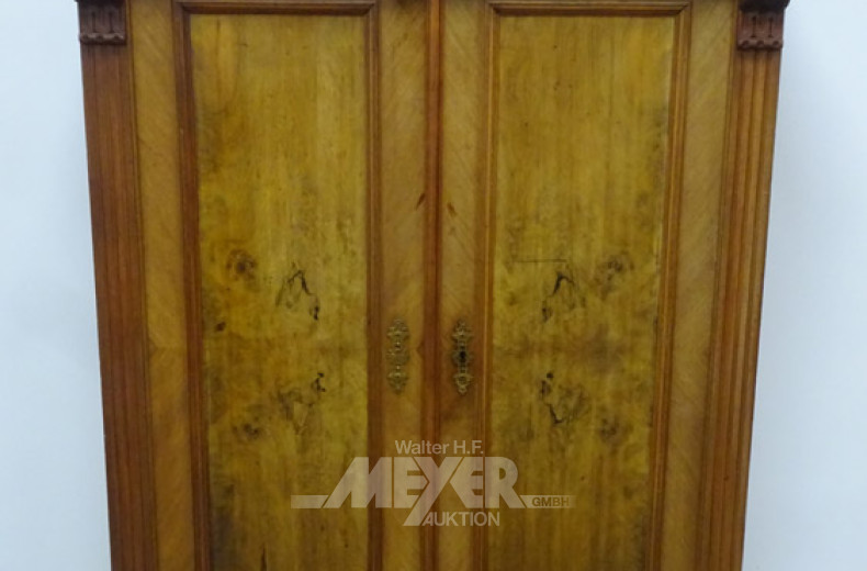 Vertiko, 2-türig, 1 Zug, Gründerzeit,