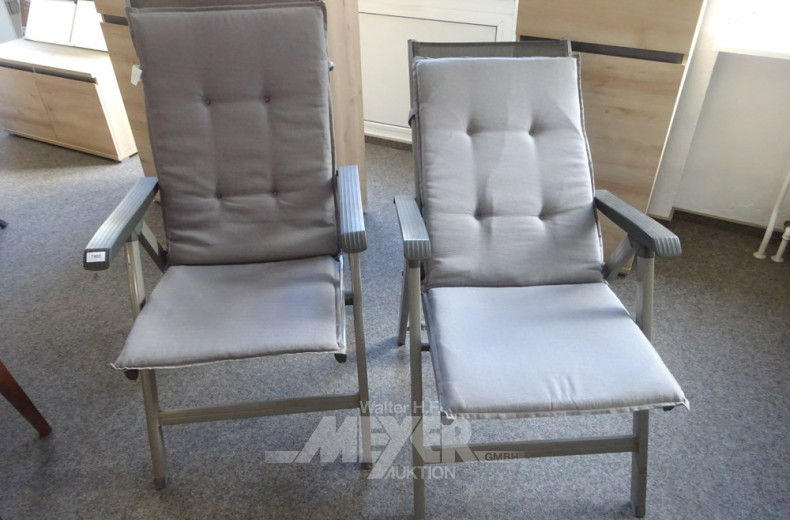 2 Gartenstühle KETTLER, klappbar,
