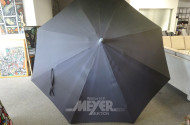Sonnenschirm GLATZ, Alu, Stoff: grau