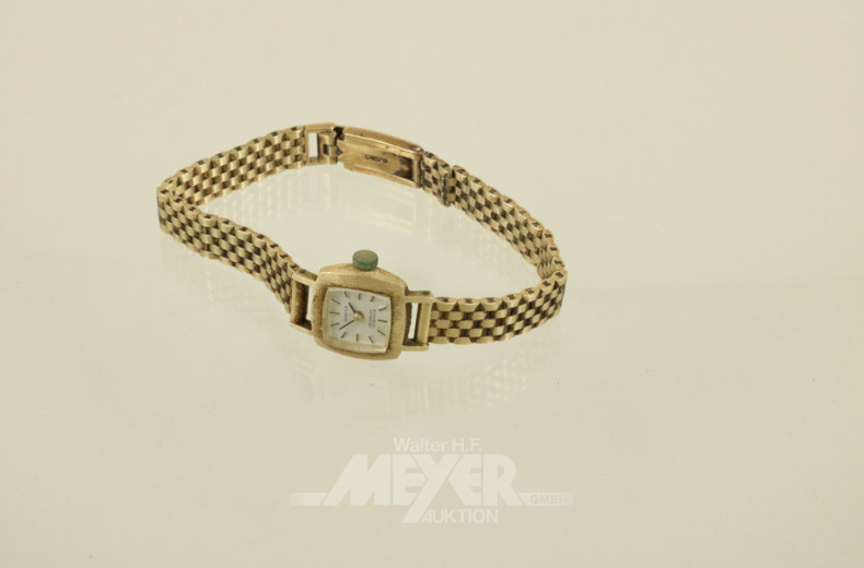 Damen-Armbanduhr, 585er GG, ANKBA,