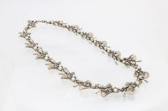 Collier, 925er Silber, ca. 80 g.