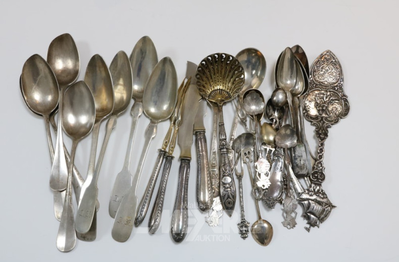 Posten Besteckteile 34 Stk.,