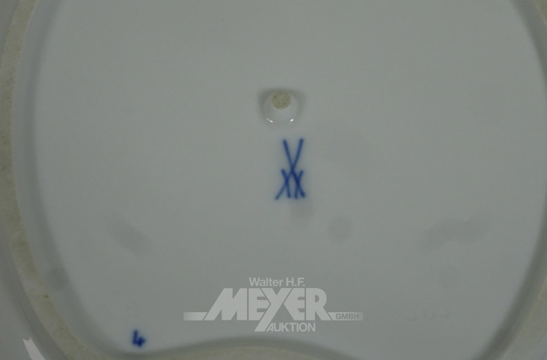 Porzellan-Blattschale MEISSEN