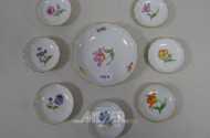 8 Porzellan-Beistell-Tellerchen MEISSEN