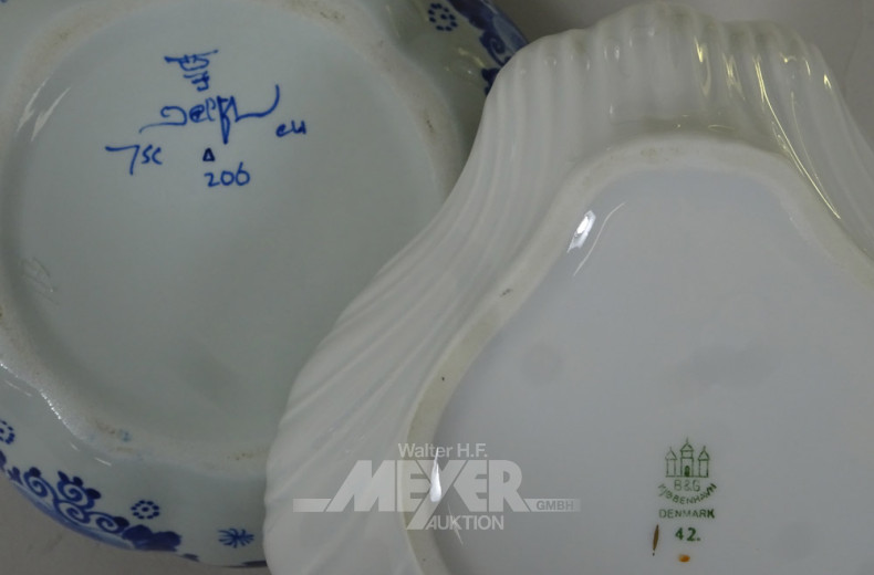 kl. Posten Dekoration: Deckeldose,