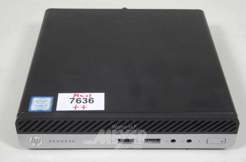 Mini-PC HP, ProDesk 400 G3 Mini