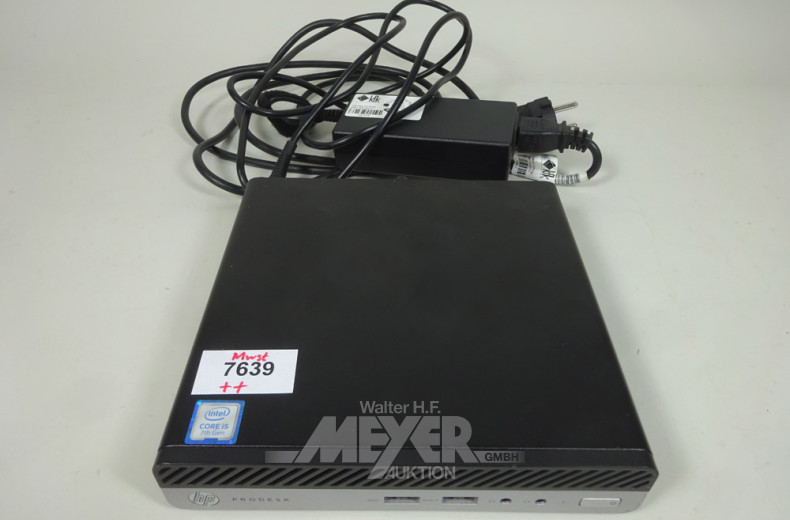 Mini-PC HP, ProDesk 400 G3 Mini