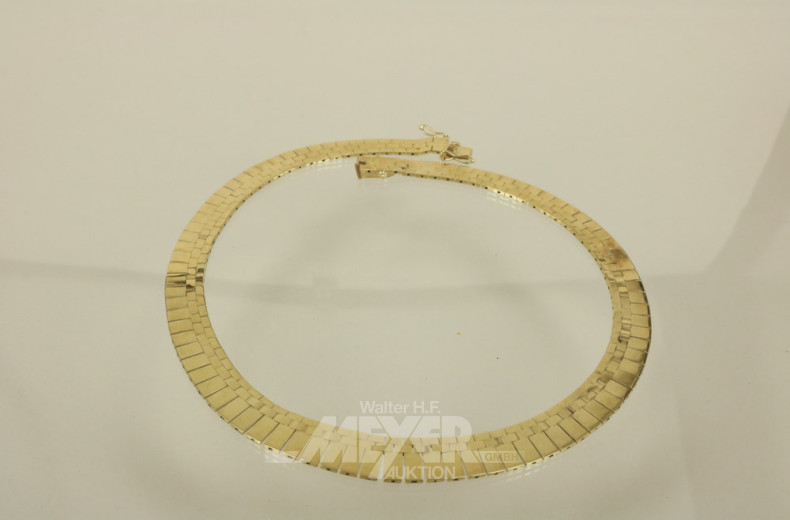 Collier, 585er GG, ca. 61 g