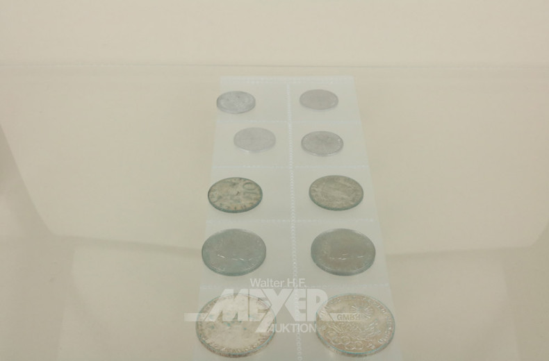 10 Münzen