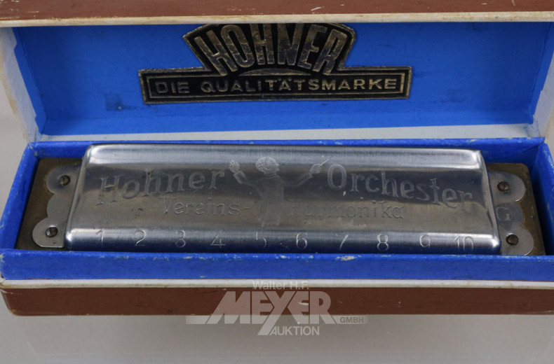 2 Mundharmonika HOHNER
