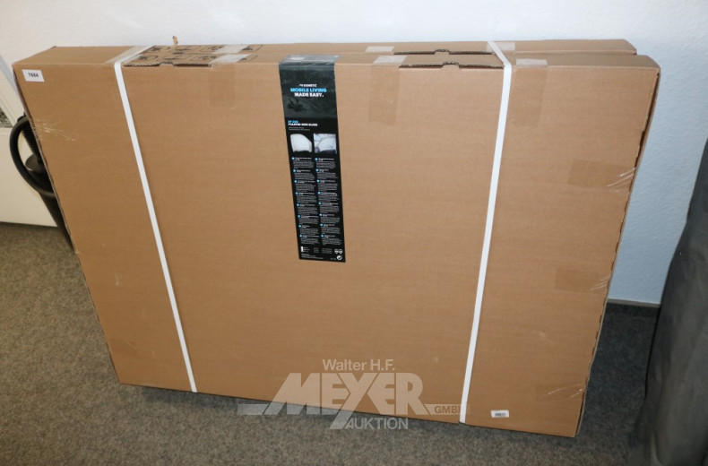 2 PKW-Seitenscheiben-Plissees DOMETIC,