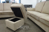 2 Sofa's, jew. 3-Sitzer, ca. 200x95x85 cm,