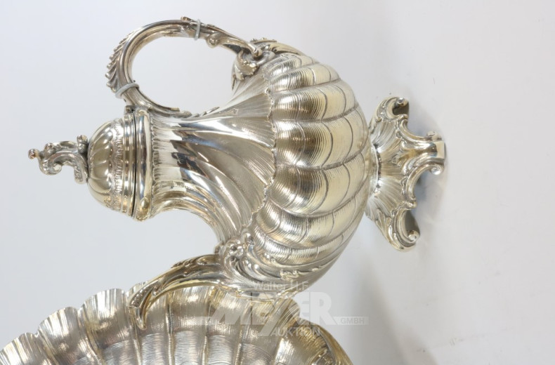 Kaffeekanne, 800er Silber