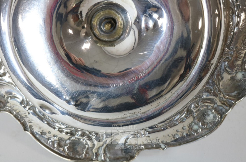 Kerzenleuchter, 800er Silber
