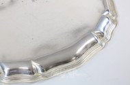 kl. ovales Tablett, 835er Silber,
