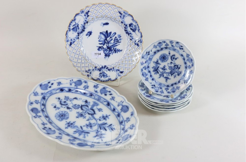 Posten versch. Porzellanteller