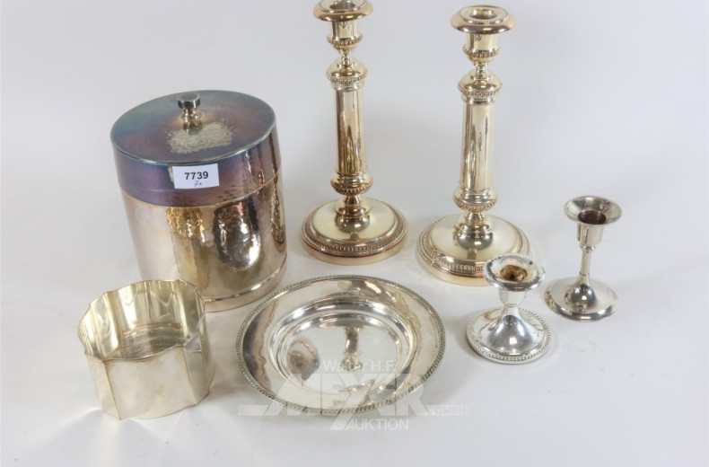 Posten versch. Plated und Versilbertes: