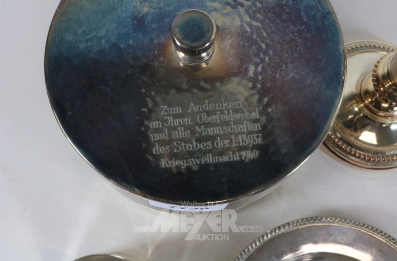 Posten versch. Plated und Versilbertes: