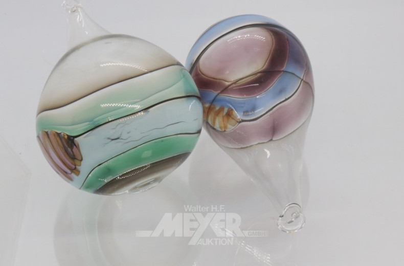 kl. Konvolut Weihnachtsdekor: