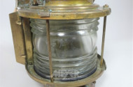 alte Schiffslampe/Hecklicht, ca. 29 cm