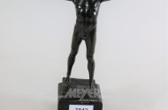 Bronze-Statuette ''Kugelspieler''